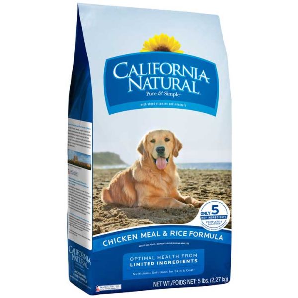 California natural low fat rice clearance & lamb meal adult kibble