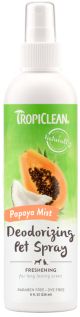 TropiClean Papaya Mist Deodorizing Spray for Pets, 8oz