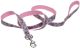 Reflective Leash Pink New Hearts - 1