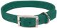 Flat Nylon Collar Double Ply Hunter - 1