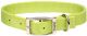 Flat Nylon Collar Double Ply Lime - 1