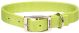 Flat Nylon Collar Double Ply Lime - 1