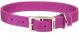 Flat Nylon Collar Double Ply Orchid - 1