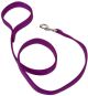 Double-Ply Nylon Leash Purple - 1