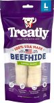 TREATLY USA Beefhide Rolls 8in/2pk