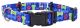 Hideaway Flea Collar Protectors XSM 8-12in x 5/8in Multi Bone Print