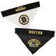 NHL Boston Bruins Reversible Bandana Small/Medium - 9.75in x 6.5in