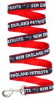 NFL New England Patriots Leash Large - 1in wide 4ft Long