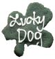 TAJ MA HOUND Lucky Dog Shamrock Cookie