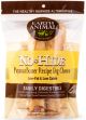 No-Hide Wholesome Chews Peanut Butter 7in 2pk