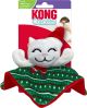 KONG Holiday Cat Crackles Santa