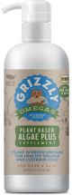 GRIZZLY Omegas Plant Based Algae Plus Supplement 16oz