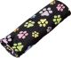 SPOT Snuggler Rainbow Pawprint Blanket Black 30x40in