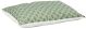 POLYFILL PILLOW W/ TEFLON GEO PATTERN GREEN 36X48