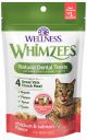 Whimzee Cat Dental Treat Chicken & Salmon 2oz