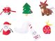 Zippy Claws Holiday Christmas Classics Cat Toys 6pk