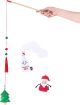 Zippy Claws Holiday Zippystick Teaser - Santa Cookies Milk