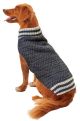 Fashion Pet Waffle Knit Sweater Gray Small